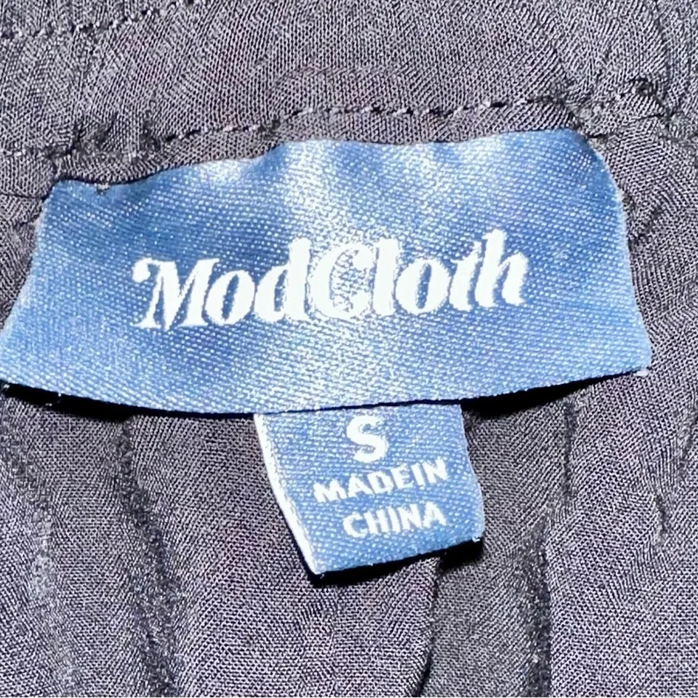 ModCloth black bow waist A-line swing midi skirt women’s small - Picture 10 of 10